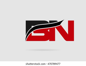 BN company linked letter logo
