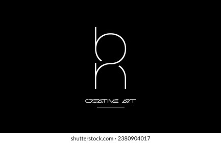 BN, NB, B, N abstract letters logo monogram