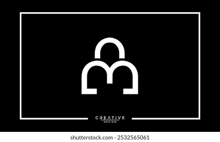 BN, NB, B, N, Abstract Letters Logo Monogram