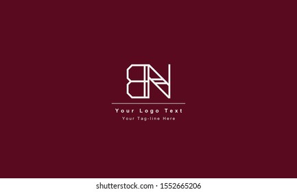 BN or NB letter logo. Unique attractive creative modern initial BN NB B N initial based letter icon logo