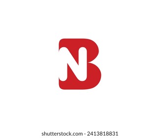 BN NB LOGO DESIGN VECTOR TEMPLATE
