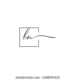 BN siganture logo concept in high quality professional design that will print well across any print media