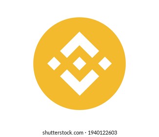 bnb Binance cryptocurrency coin, Estadísticas de crecimiento de las finanzas. Ilustración vectorial