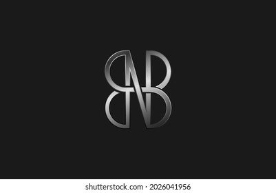 BNB monogram Logo design inspiration, perfect for personal or brand business logo, vector illustration svg
