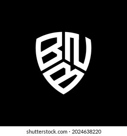 BNB Unique abstract geometric vector logo design svg