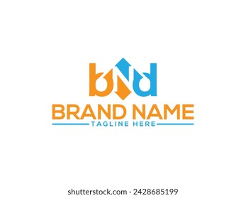 BnD logo letter design 2