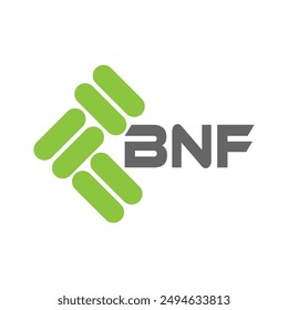 BNF letter logo vector design, BNF simple and modern logo. BNF luxurious alphabet design