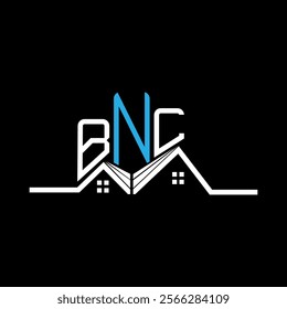 BNL Real State logo design, BNL simple and modern logo. BNL luxurious alphabet design  