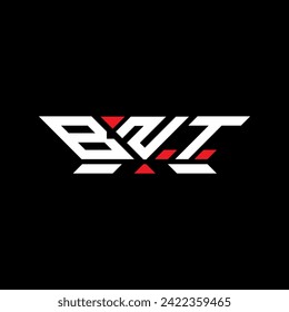 BNT letter logo vector design, BNT simple and modern logo. BNT luxurious alphabet design  