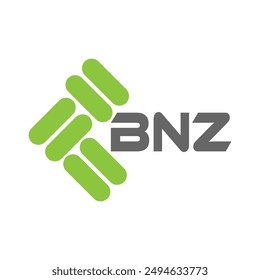 Diseño de Vector de logotipo de letra BNZ, logotipo simple y moderno de BNZ. Diseño de alfabeto de lujo BNZ