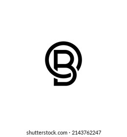 Bo B O Initial Letter Logo Stock Vector (Royalty Free) 2143762247 ...