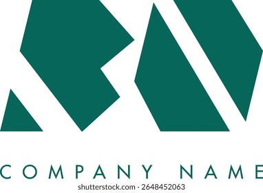 Diseño de Vector de logotipo de letra abstracta moderna creativa BO. Utilizable para su empresa o negocio e identidad de marca.