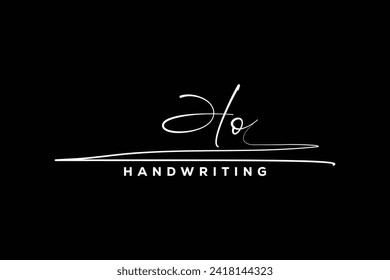 BO initials Handwriting signature logo. BO Hand drawn Calligraphy lettering Vector. BO letter real estate, beauty, photography letter logo design.