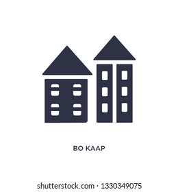 bo kaap icon. Simple element illustration from culture concept. bo kaap editable symbol design on white background. Can be use for web and mobile.
