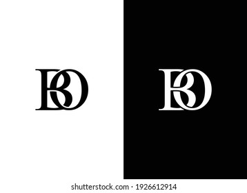 BO logo, BO fashion logo for company