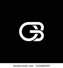 BO or OB abstract outstanding professional business awesome artistic branding company different colors illustration logo