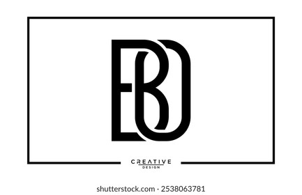 BO. OB. B. BO. Abstract Letters Logo Monogram