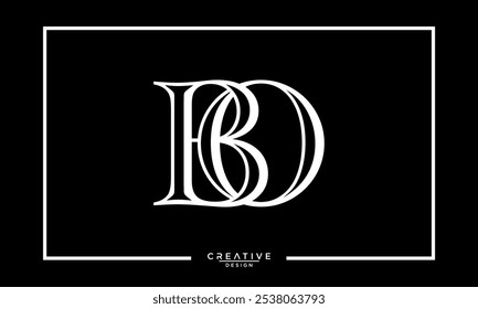 BO. OB. B. BO. Abstract Letters Logo Monogram
