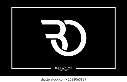 BO. OB. B. BO. Abstract Letters Logo Monogram