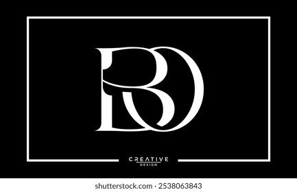 BO. OB. B. BO. Abstract Letters Logo Monogram