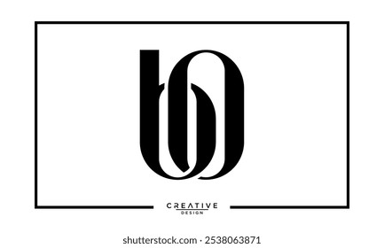 BO. OB. B. BO. Abstract Letters Logo Monogram