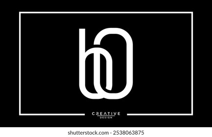 BO. OB. B. BO. Abstract Letters Logo Monogram