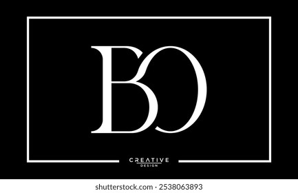 BO. OB. B. BO. Abstract Letters Logo Monogram