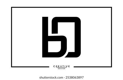 BO. OB. B. BO. Abstract Letters Logo Monogram