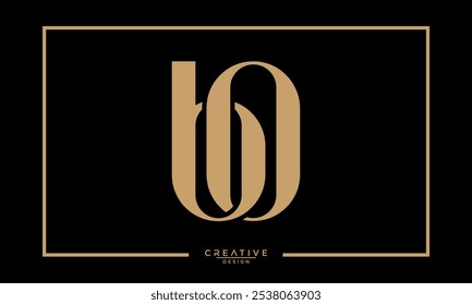 BO. OB. B. BO. Abstract Letters Logo Monogram