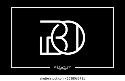 BO. OB. B. BO. Abstract Letters Logo Monogram