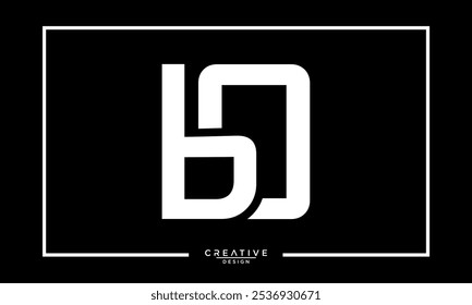 BO, OB, B, O, Abstract Letters Logo Monogram