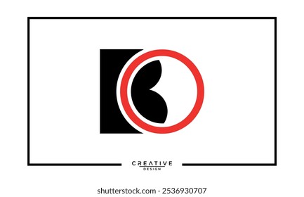 BO, OB, B, O, Abstract Letters Logo Monogram