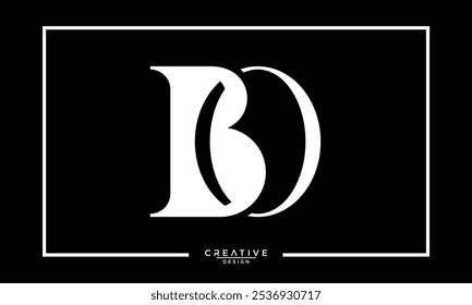 BO, OB, B, O, Abstract Letters Logo Monogram