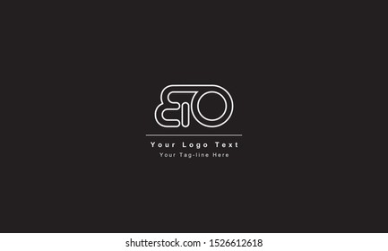 BO or OB letter logo. Unique attractive creative modern initial BO OB B O initial based letter icon logo