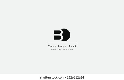 BO or OB letter logo. Unique attractive creative modern initial BO OB B O initial based letter icon logo
