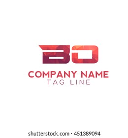 bo polygonal logo