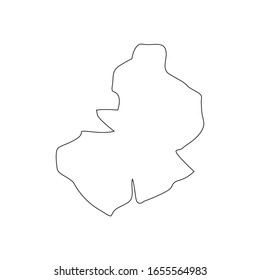 Landkarte der Bo-Region in Sierra Leone
