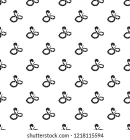 Boa snake pattern vector seamless repeating for any web design