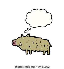 boar cartoon