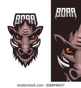 Boar E Sports Gaming Mascot