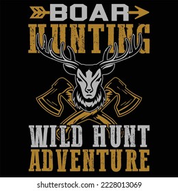 Boar Hunting Wild Hunt Adventure