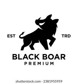 Boar icon design illustration template