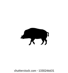 boar icon vector
