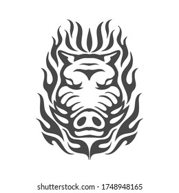 Boar LOGO Vector Illustration design