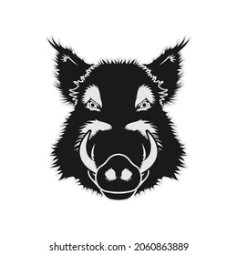 Boar Pig Swine Hog Face Head Vector Design Inspiration