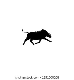 boar vector icon. boar sign on white background. boar icon for web and app