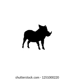 boar vector icon. boar sign on white background. boar icon for web and app