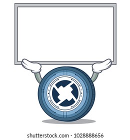 Up board 0X coin character cartoon