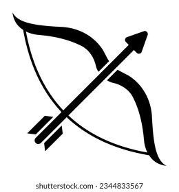 Board with archery arrow showcasing hitting game