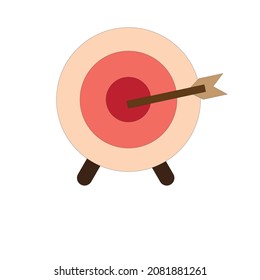 A board with an arrow - Illustration 